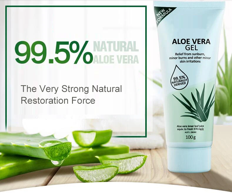 
Natural whitening and Moisturizing 92% Soothing aloe vera forever living products 