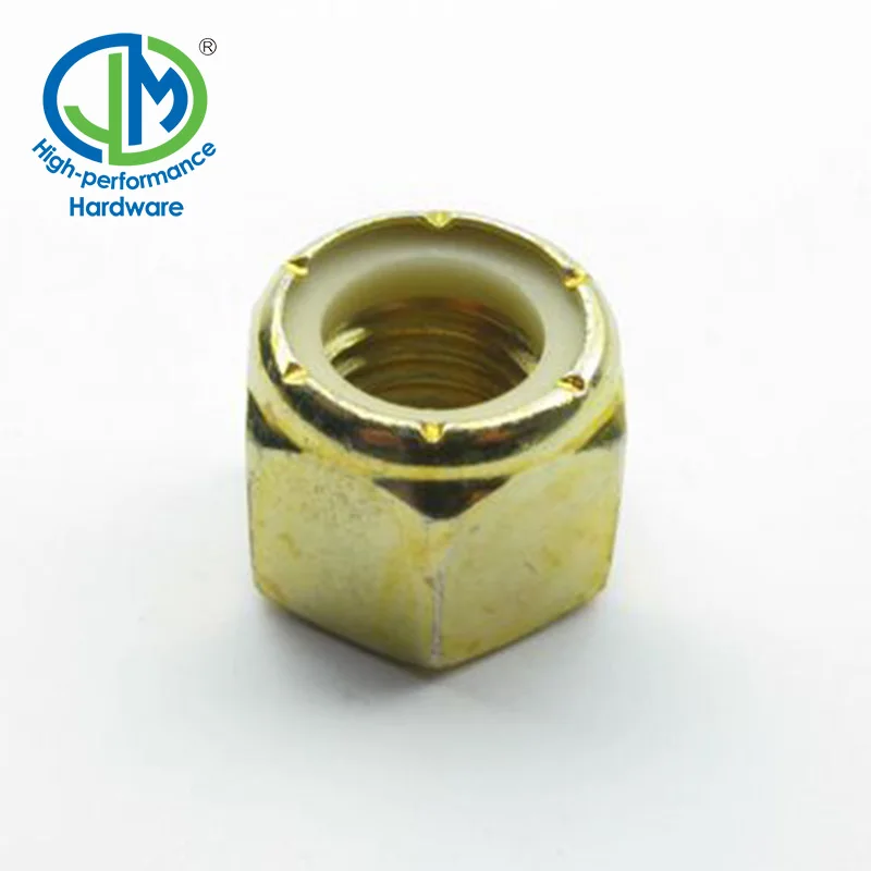 M20 M24 M25 M26 M28 Stainless Steel Ss304 Ss316 Hex/hexagon Nylon Insert Lock Thin Nut Din985