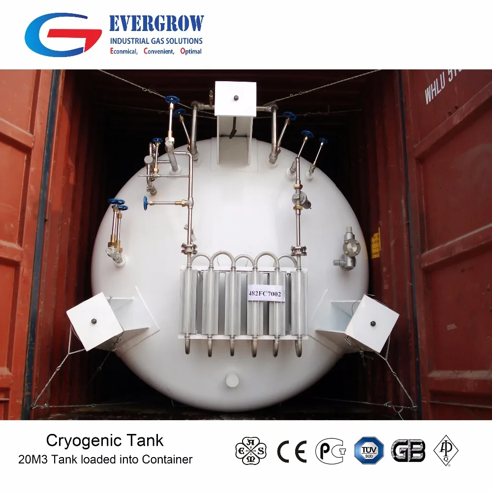 ASME or GB Standard Liquid CO2 storage tank