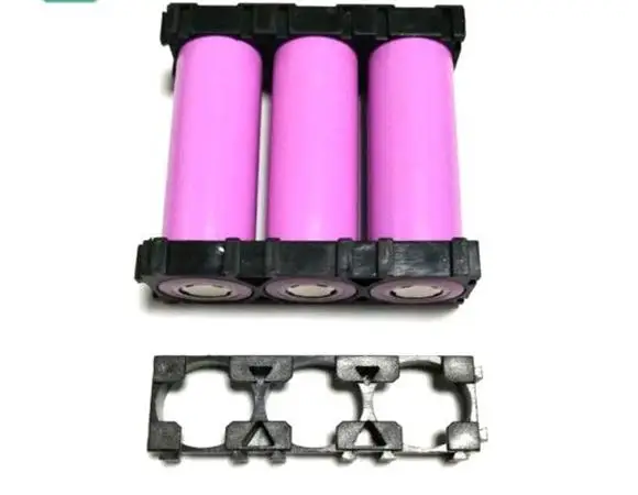 cylindrical Li-ion cell battery bracket for 18650 1p 2p 3p battery holder connector DIY 18650 battery pack