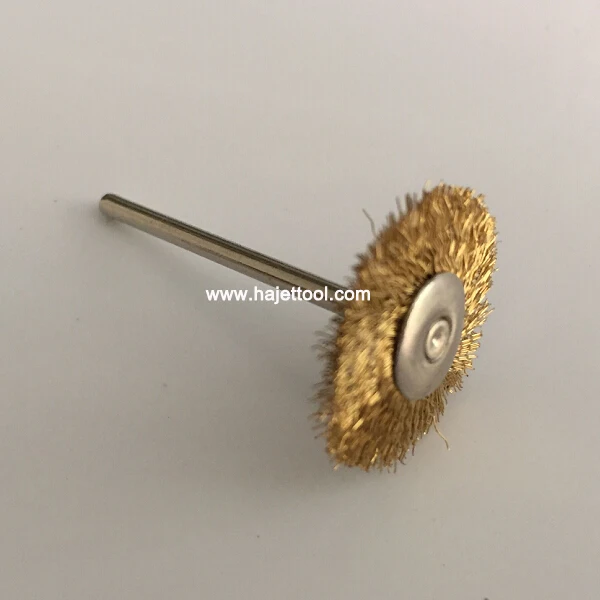High Quality Jewellery Wire Polishing Wheels Jewelry Polishing Tool Mounted Brass Wire Brush
