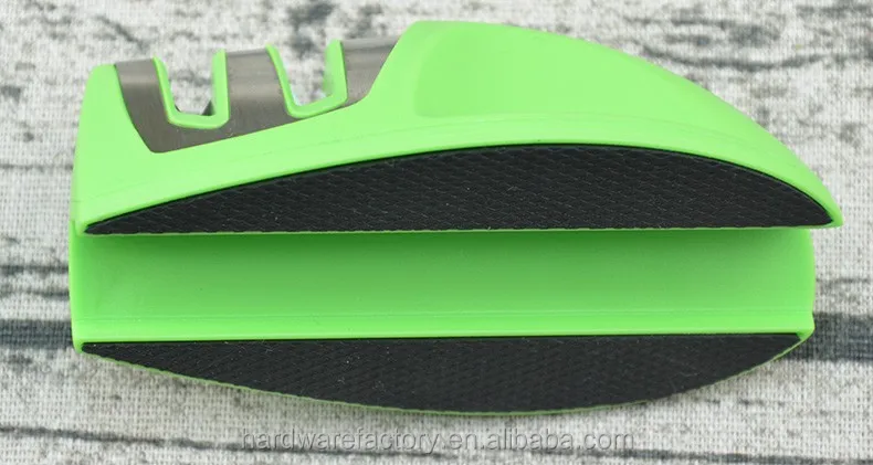 2021 hot sales mini manual diamond 4 Stage professional Knife Sharpening kitchen rod knife sharpener