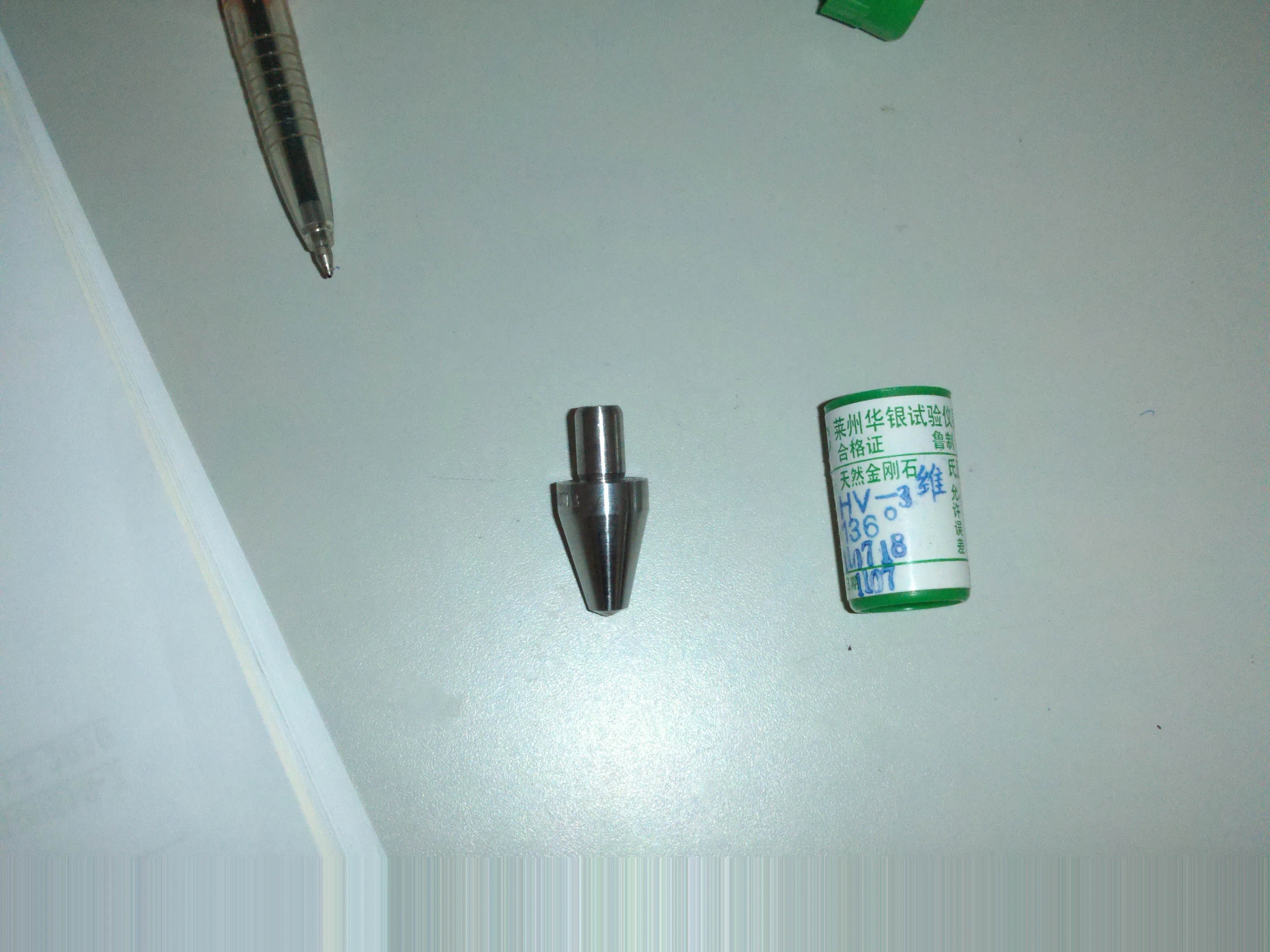 DIAMOND PENETRATOR FOR VICKERS HARDNESS TESTER