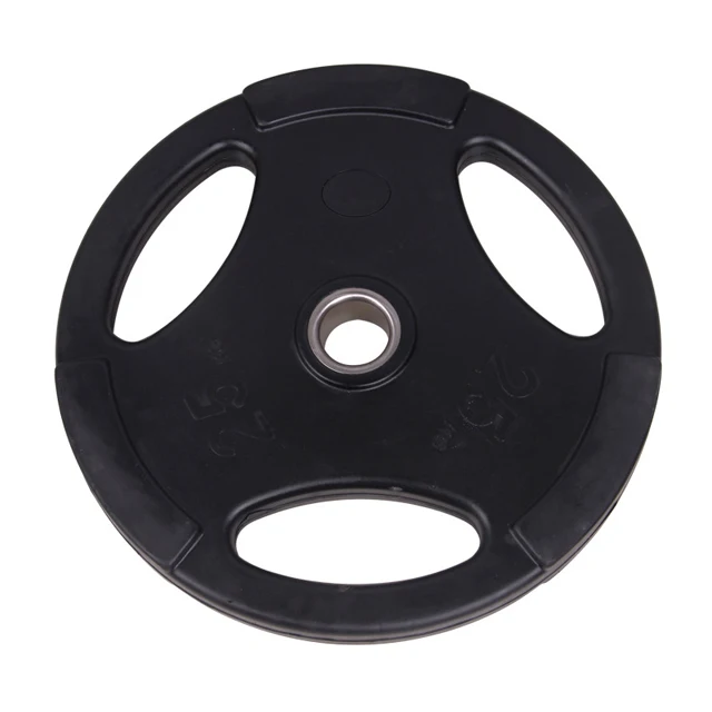 tri grip rubber coated weight plates