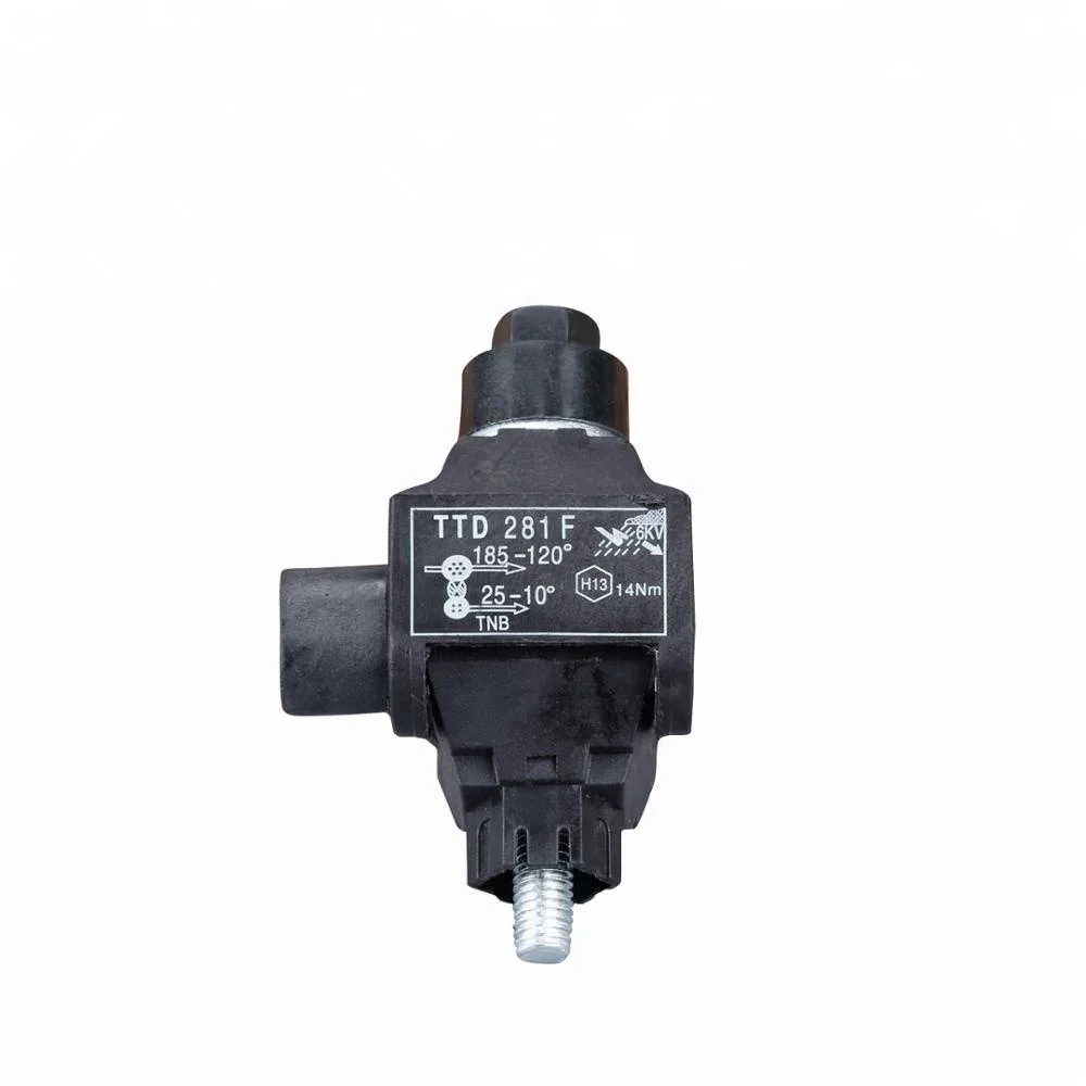 low voltage passed 6kv underwater insulation piercing connector for low voltage conductor