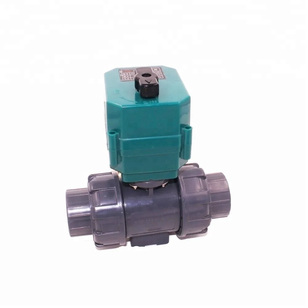 pvc 50mm motorized ball valve Electric Water Motorized Motorised Actuator pvc ball valves prices