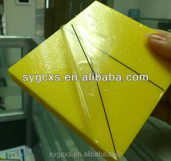 ldpe plate/thin heat resistant plastic/shiny plastic sheet