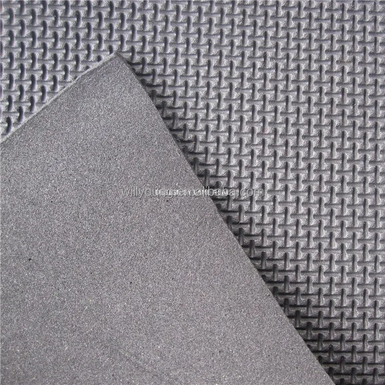 textured neoprene rubber sheet for bags swimwear diving scuba material fabric