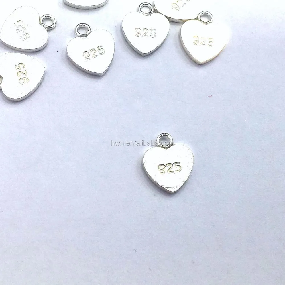 H1239 Solid Silver 925 Tag/Charm Can Do Logo Engraved