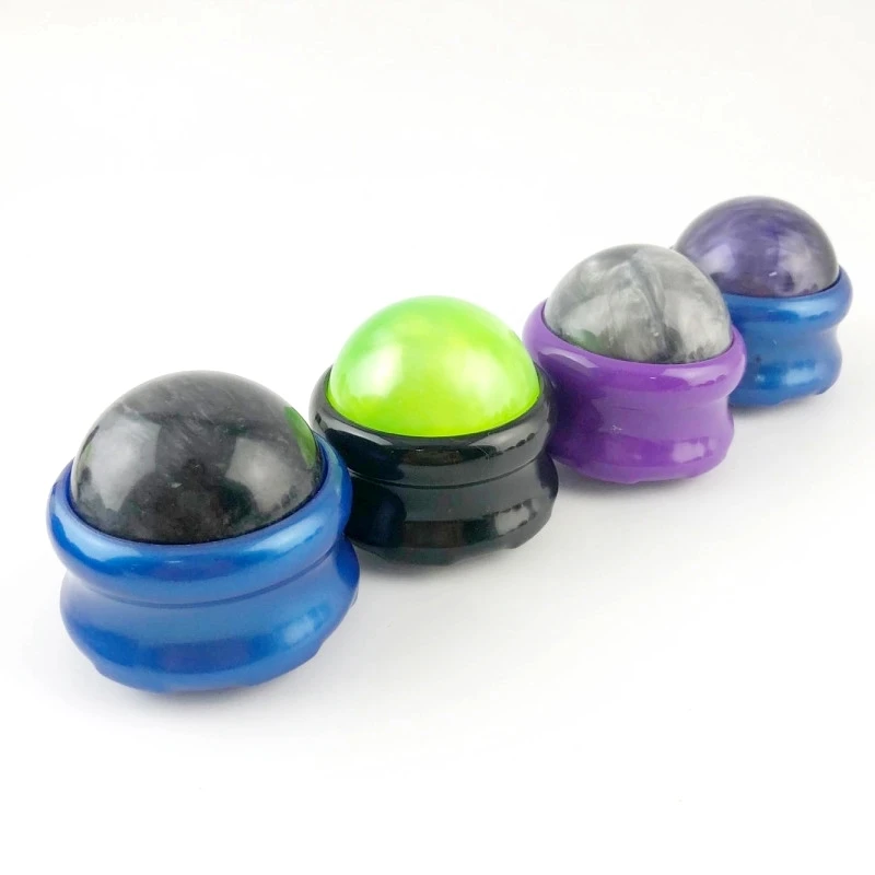 Handheld resin massage ball roller release neck and foot frozen ice and heat therapy ball cold massage massage product