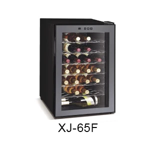 Home Appliances Semi-conductor Mini Wine Cooler Cellar / Wine Display Fridge with Glass Door
