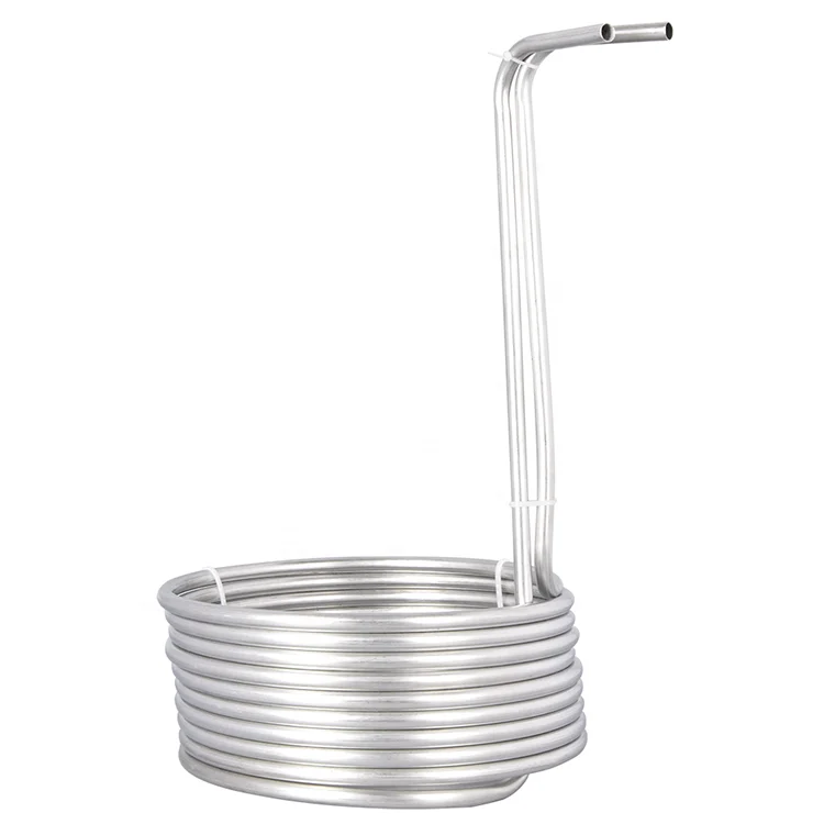 
SUS304 heat exchanger stainless steel coiled tube/wort chiller 