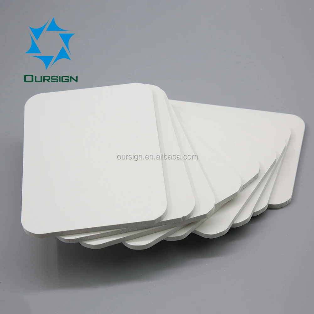 PVC Foam Board 2440 X 1220 X 16mm -- 500kg/m3-White Celuka Extruded