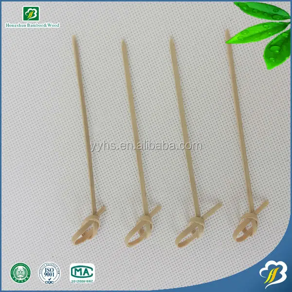 
wholesale Disposable Food Use Natural High Quality Fruit Bamboo Sticks BBQ skewers 
