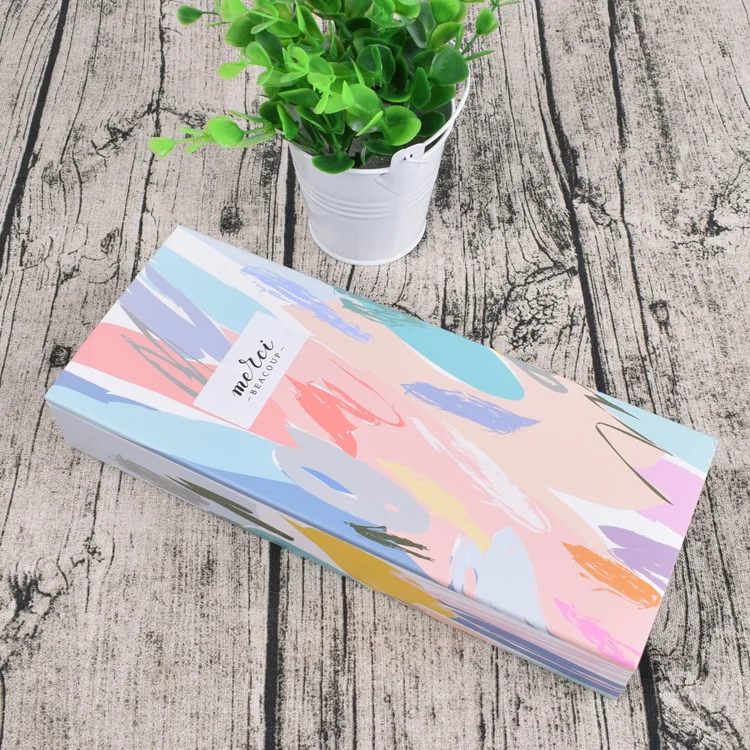 Foldable Slide wedding luxury empty fancy Chocolate Candy gift sliding Paper Packaging praline display Box with dividers custom