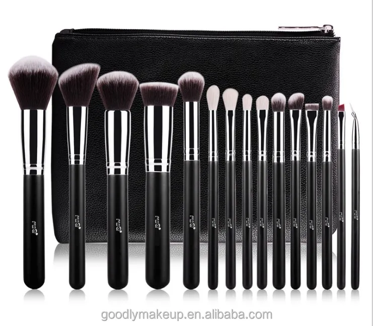 Private Label Wholesale Makeup Brushes Set Goat Hair Makeup Brush Kit