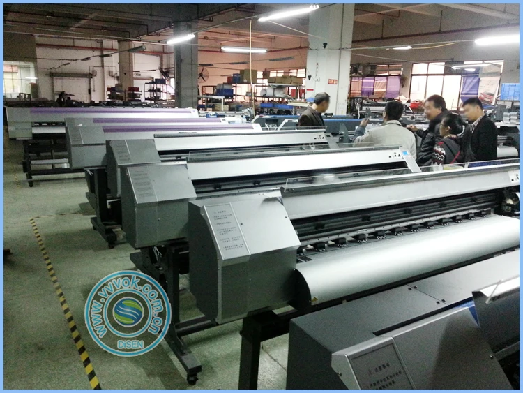 1.8M 2 print-heads thunderjet v1802s eco solvent printer