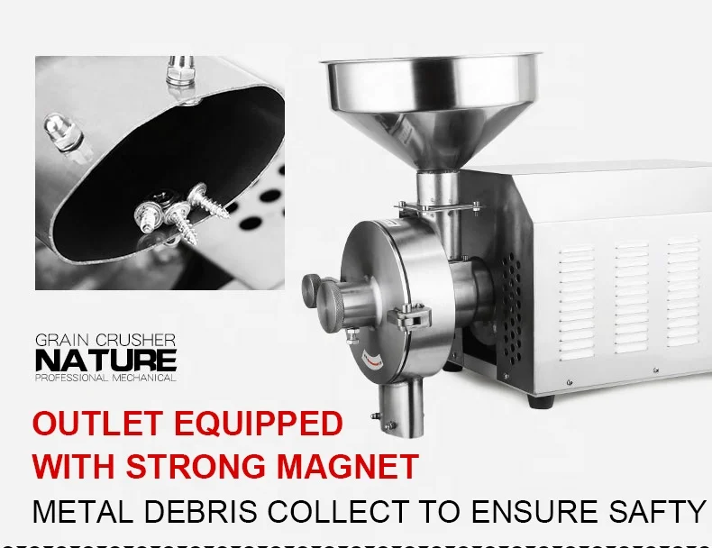 
Stainless Steel Electric Grain Mill Grinder /Medicial Powder Machine /Cereals Grain Mill Herb Grinder 