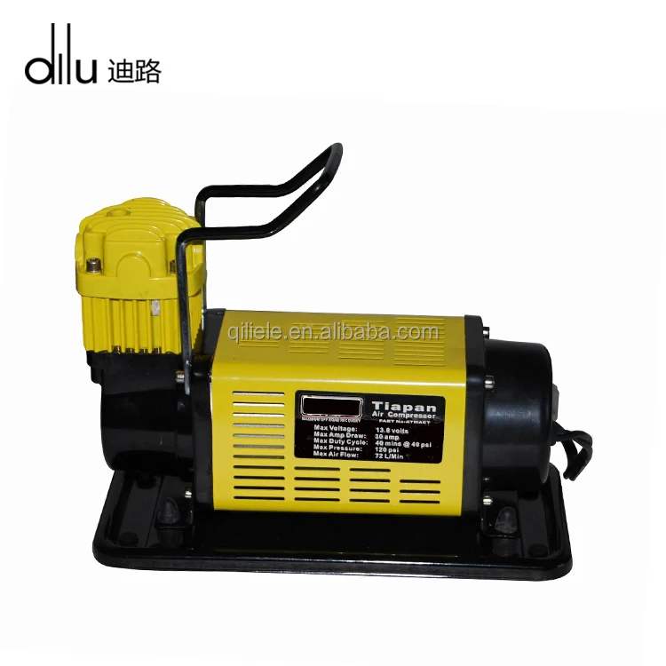 DC12V 4WD car air compressor factory , Heavy duty car air compressor