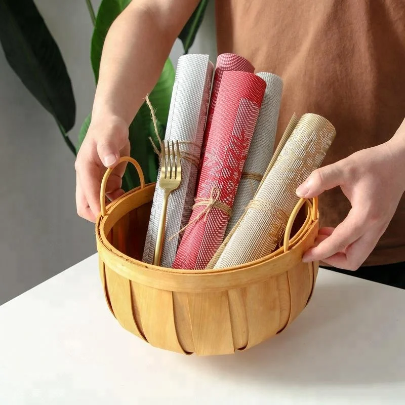 Christmas Table Placemat For Dining Table Heat Resistant Placemats Christmas Snowflake Placemats