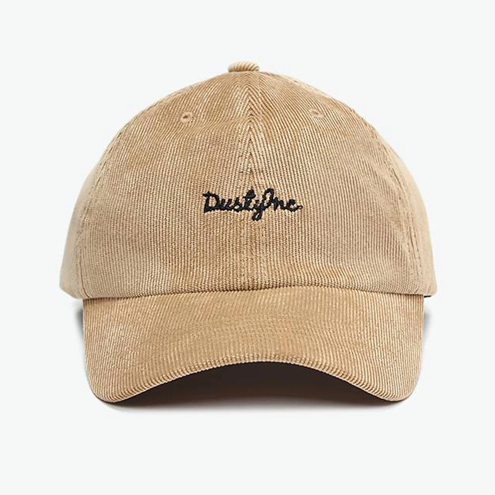Wholesale custom logo cotton corduroy baseball cap dad hats