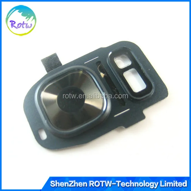 For Samsung Galaxy S7 edge G935 back Rear Camera Cover + Glass Lens