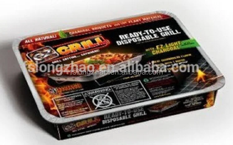 500g/600g/1000g Camping One Time Use Disposable Instant Grill