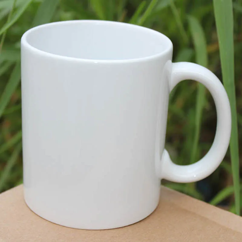 
Manufacturer custom printed coffee mug white sublimation blank ceramic mug 