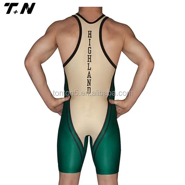 wholesale custom sublimation printing wrestling wear wrestling singlet
