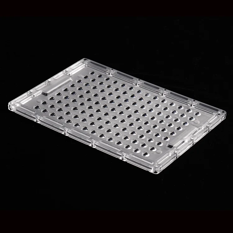 Rectangle Shape Led Flood Light Lens 126 in1 PC Module 3030  Led Lens