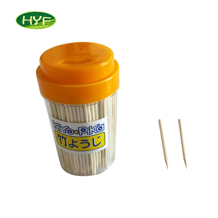 Экологически чистые одноразовые деревянные плоские зубочистки