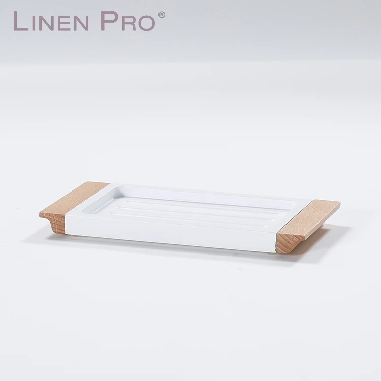 Newly 2018 Design Custom Hotel Rectangle Wooden Cover Tissue Box For Holders