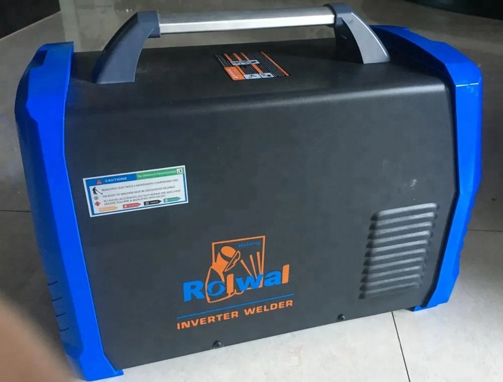 Super Rolwal Commercial MIG185 200 AC Flux Core Wire Automatic Feed Welder Welding Machine