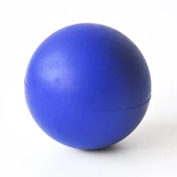 Indestructible Tough Strong Dog Ball, , 100% Non-Toxic Chew Toy, Natural Rubber Baseball-Sized Bouncy Dog Ball