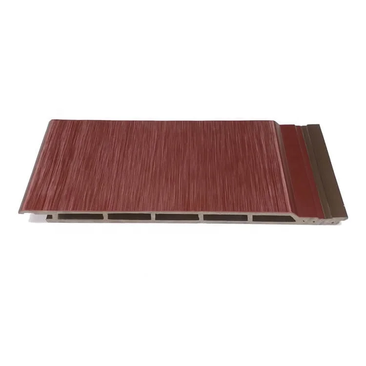 Exterior Fire-proof WPC Wall Panel Building Materials Wall Clading Decorative WPC Outdoor Wall