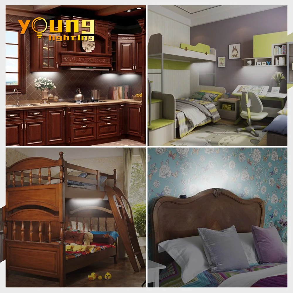 IR Door Sensor or PIR Motion Sensor Panel Light for LED Cabinet Door Light Sensor