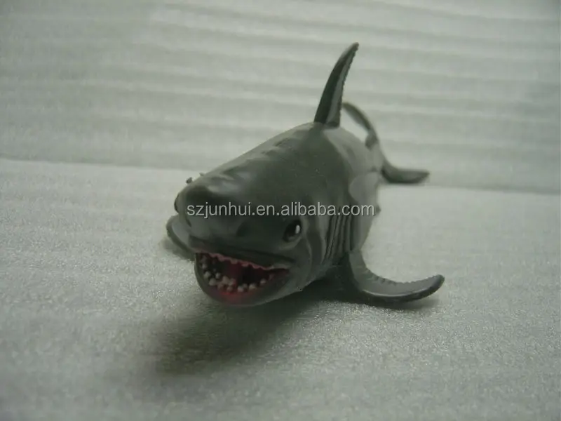 squishy sea animal plastic shark toy