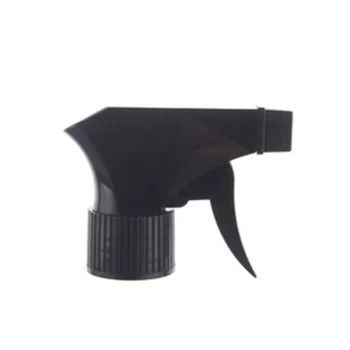 Customized  28 410 Non spill bottle sprayer pump portable plastic all black trigger sprayer  for home&garden