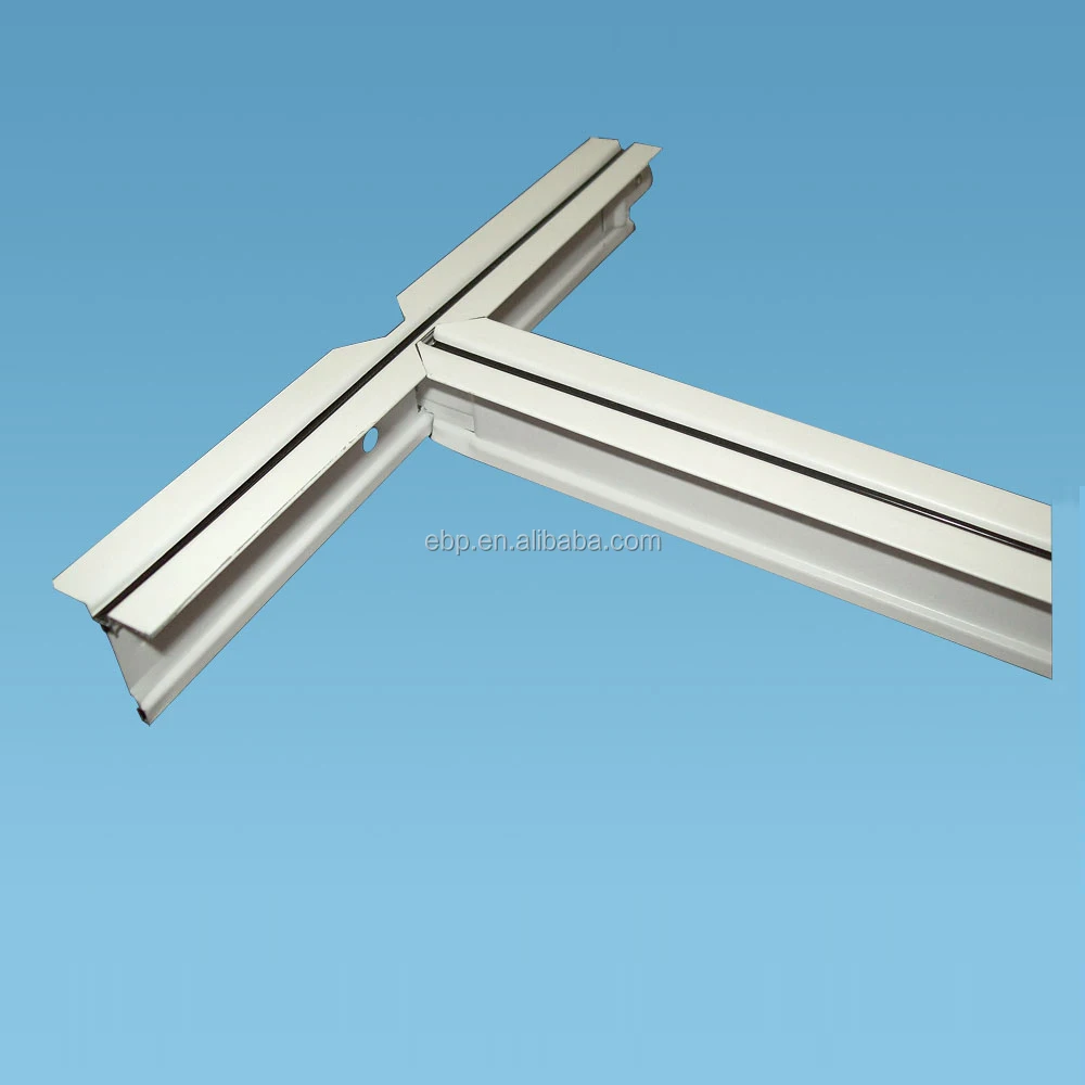 
Exposed ceiling system groove t grid, Ceiling keel groove t grid, Metal t grid 