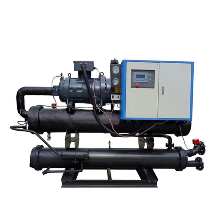 Screw Central Carrier Chiller System Industrial Water Cooled Screw  Type Industrial Water Cooled Chillers