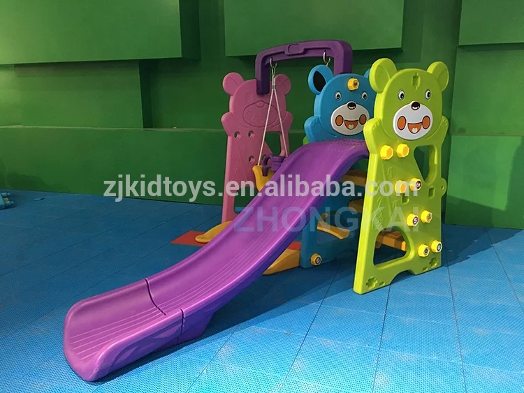 Indoor plastic children slide for sale