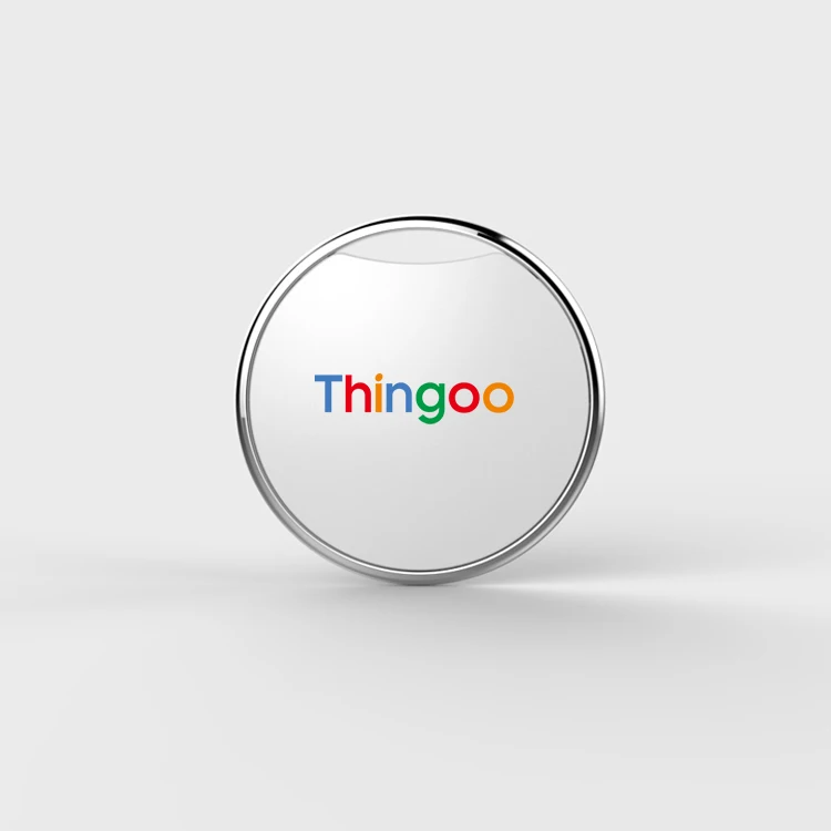 wifi smart sticker wearable portable warning personal tracker ble ibeacon push button beacon D15N connect with bluetooth