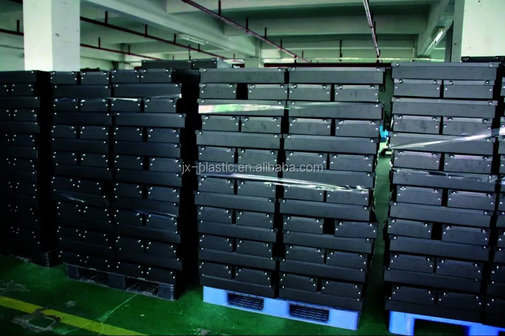 ESD Antistatic Folding Corrugated Plastic Sheet Box, Antistatic Corrugated Box