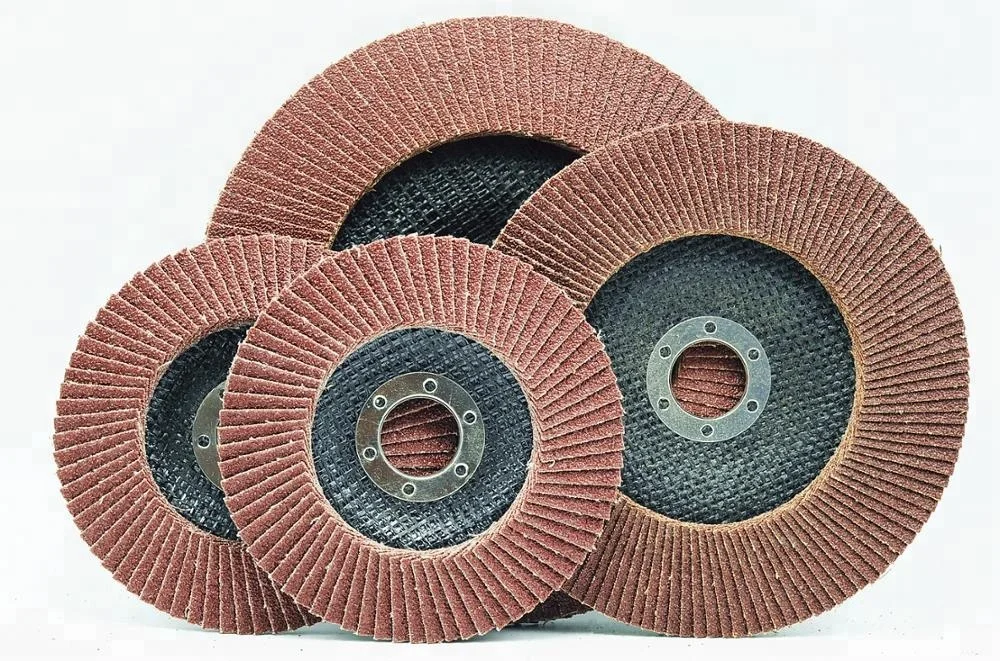 Abrasive tools 5 inch flap grinding metal fiberglass discs polishing wheels aluminum oxide flap disc