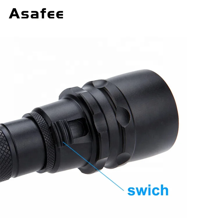 2400lm dive lamp torch Waterproof underwater led Diving Flashlight rechargeable