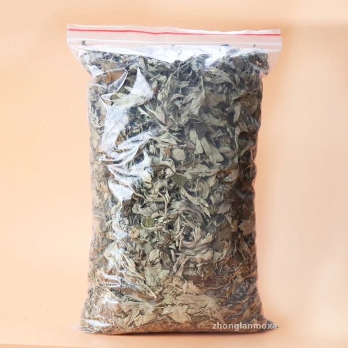 
Mugwort herb wormwood dried leaves moxa for feet soaking, foot treatment spa 