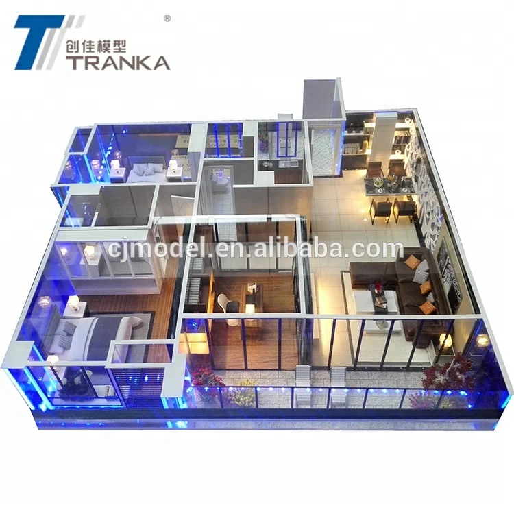 Customized architecture model making , house architecture model