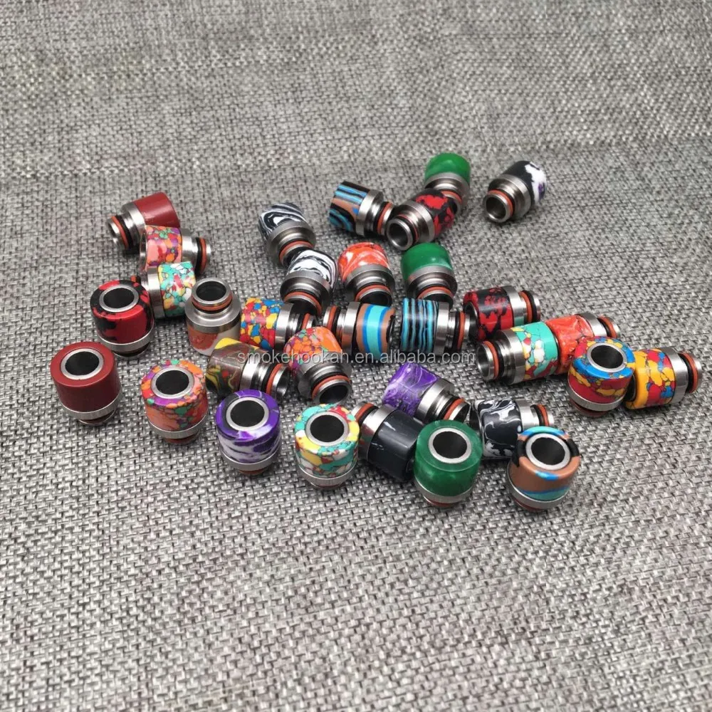 510 Drip Tips Skull Scorpion Spider Color Pattern Colorful Mouthpiece for E Cigarette E Cig Rebuildable Atomizer