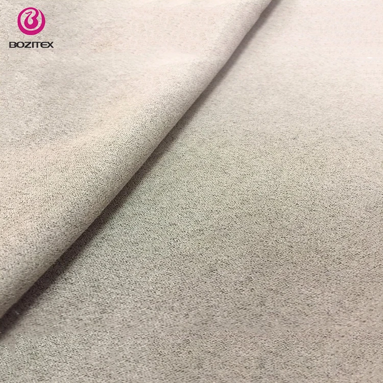 Home textiles cheap high quality weft suede composite knitted fabric