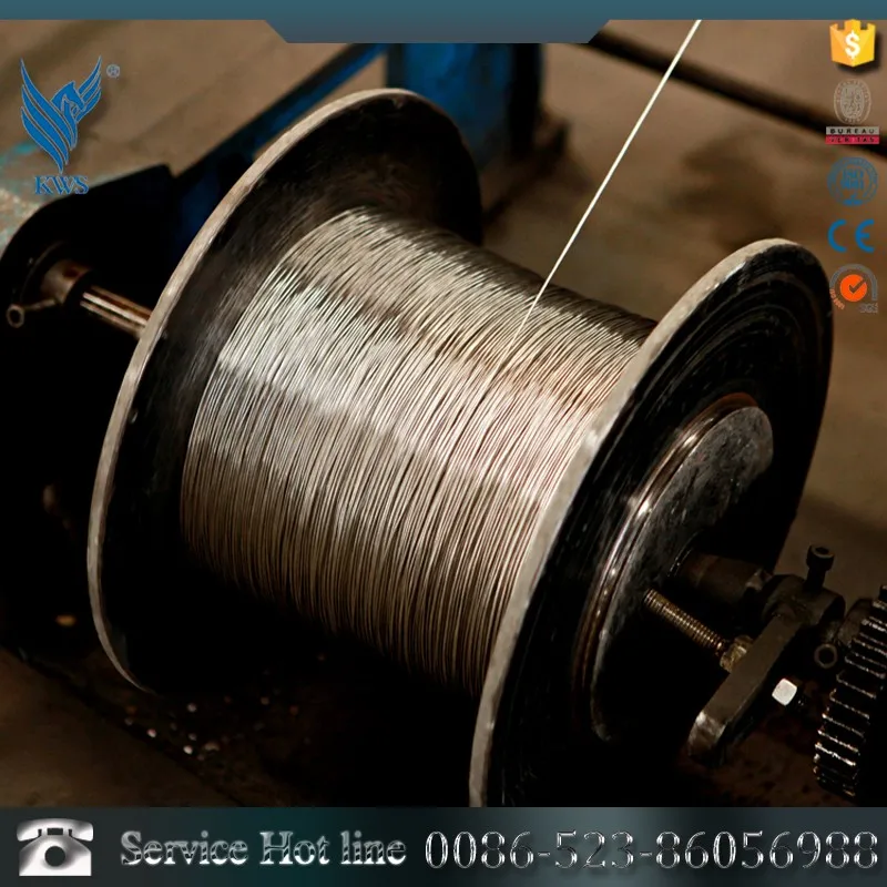 
201 hot sale 202 301 302 304 high strength stainless steel wire/ss wire packed with reels 